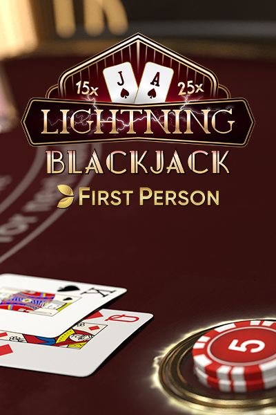 First Person Lightning Blackjack