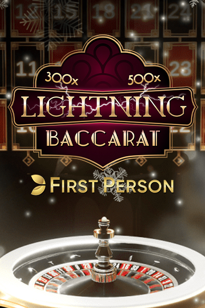 First Person Lightning Baccarat